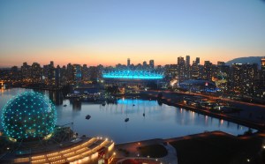 Seeing BC Place lit with teal was a great way to close the first World Ovarian Cancer Day. 